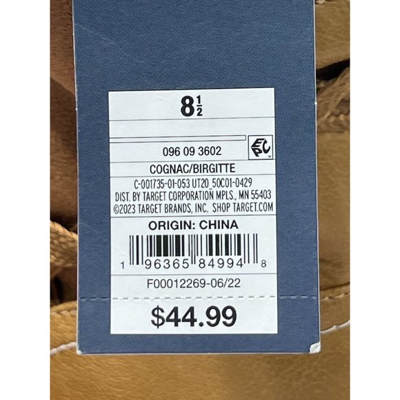 Universal Thread - Women's Brigitte Winter Boots - Cognac - # 8.5 - Picture 9 of 16